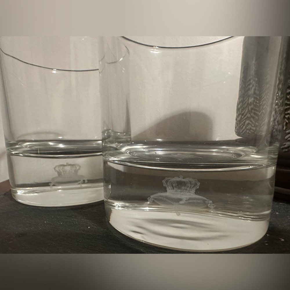 Crown Royal Whiskey Glasses - Picture 2 of 2